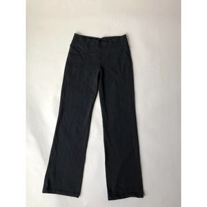 LULULEMON ATHLETICA LEGGINGS YOGA PANTS SIZE 6 REG BLACK RN 106259 CA 35801